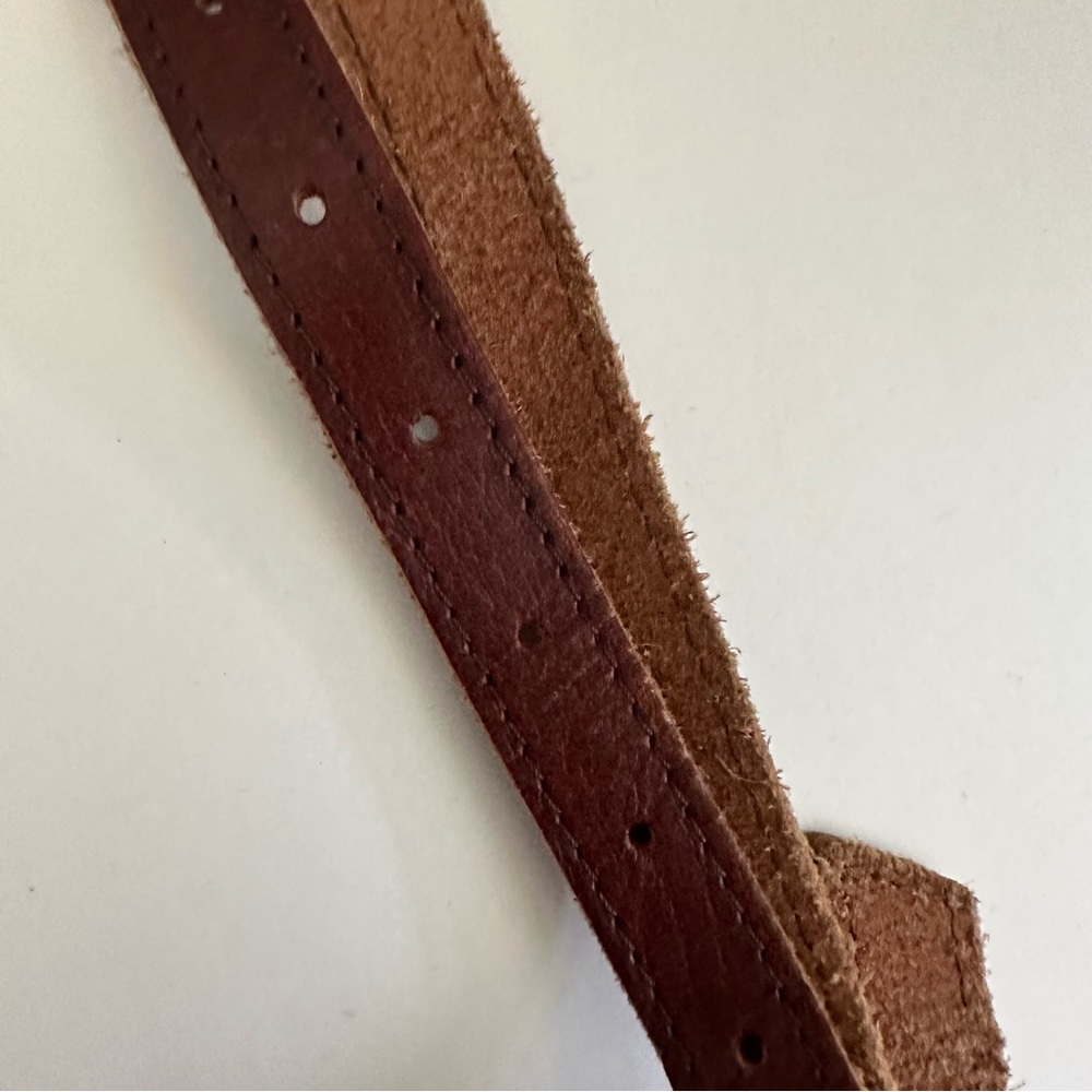 Zara Brown Leather Belt Bag - Picture 8 of 11